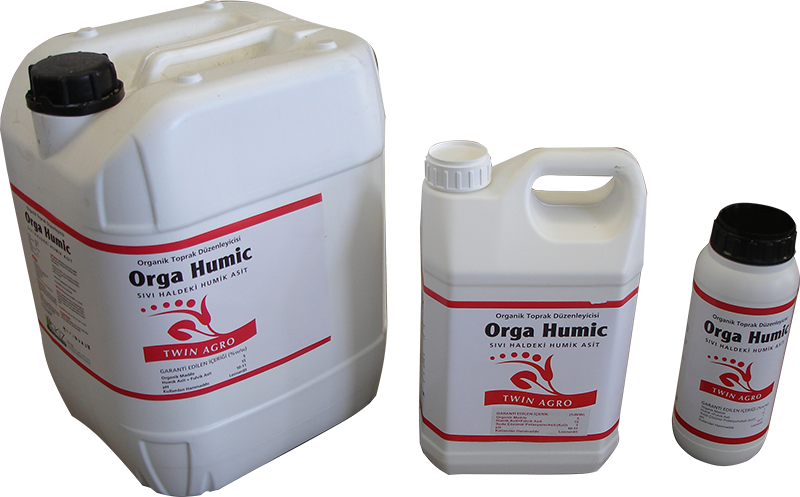 Orga Humic – Tarla Bitkileri, Meyve ve Sebzeler için Humik ve Fulvik Asit İçerikli Organik Yaprak Gübresi